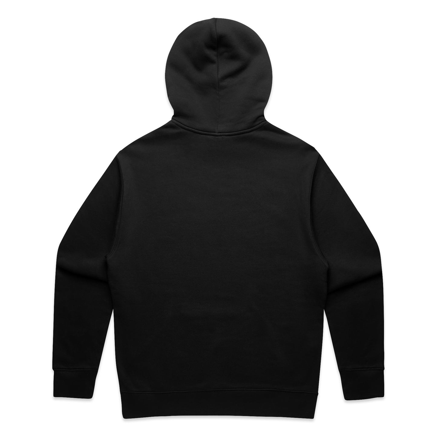 Plain Black Relaxed Hoodie