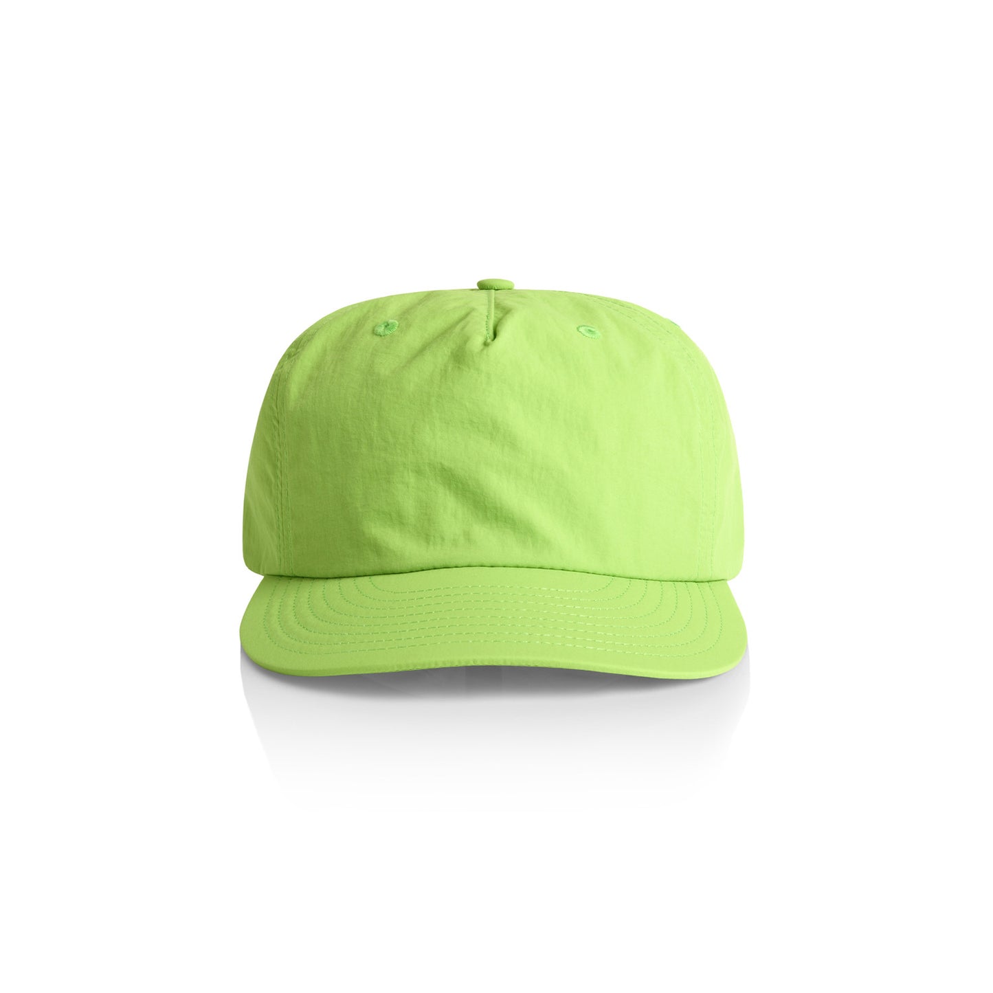 Neon Green Snap Cap