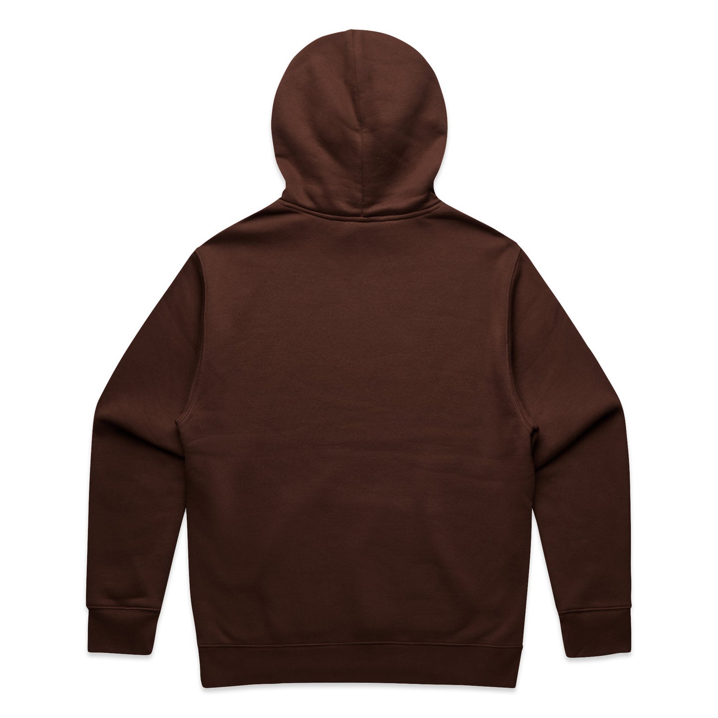 Plain Chestnut Relaxed Hoodie