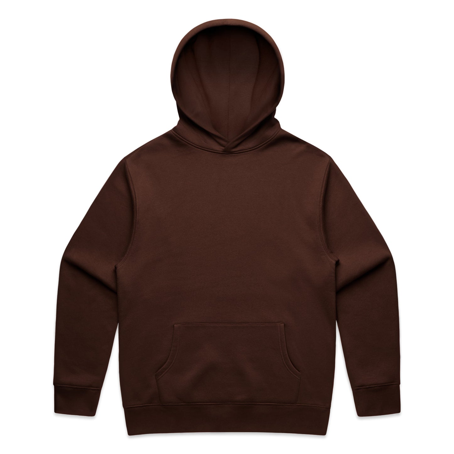 Plain Chestnut Relaxed Hoodie
