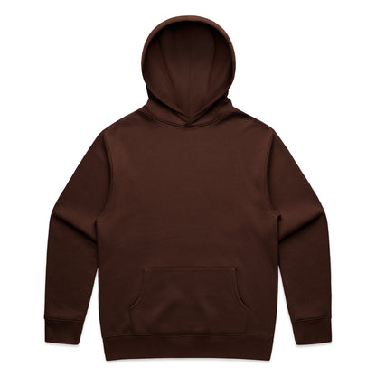 Plain Chestnut Relaxed Hoodie