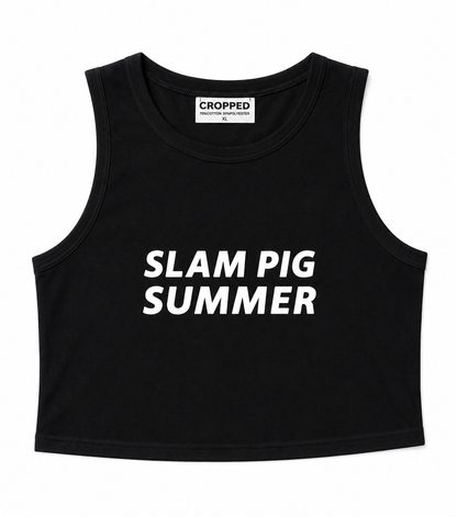 Slam Pig - Fitted Crop Tank